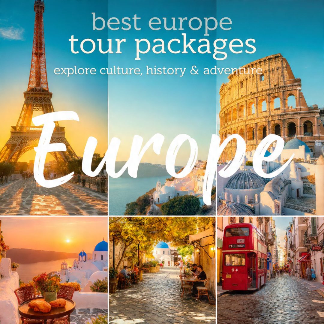 Best Europe Tour Packages Explore Culture, History & Adventure