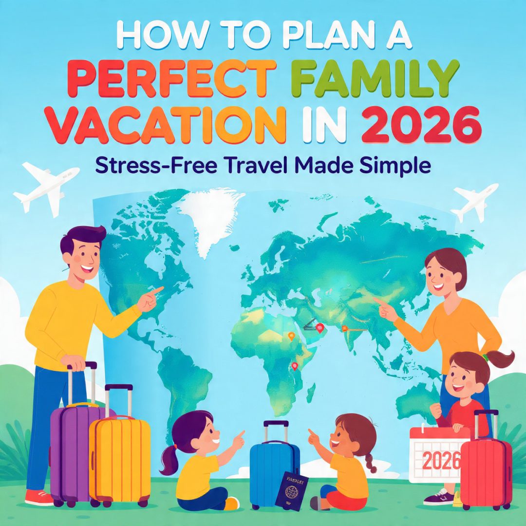 How to Plan a Perfect Family Vacation in 2026 – Stress-Free Travel Made Simple
